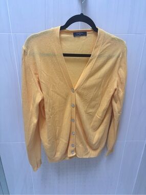 Women's Yellow Cardigan